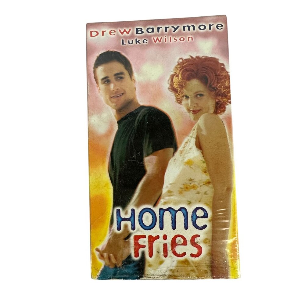 Home Fries VHS 1998 Drew Barrymore Luke Wilson PG-13 Romantic Comedy Warner Bros